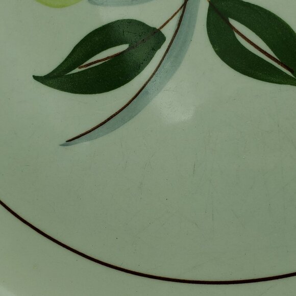 Blue Ridge Southern Potteries Forest Fruit Dinner Plates - Picture 10 of 13